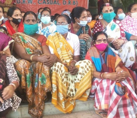 Tripura Contractual Health Workers gives ultimatum of 15 days for Regularization Decision Tripura Contractual Health Workers gives ultimatum of 15 days for Regularization Decision